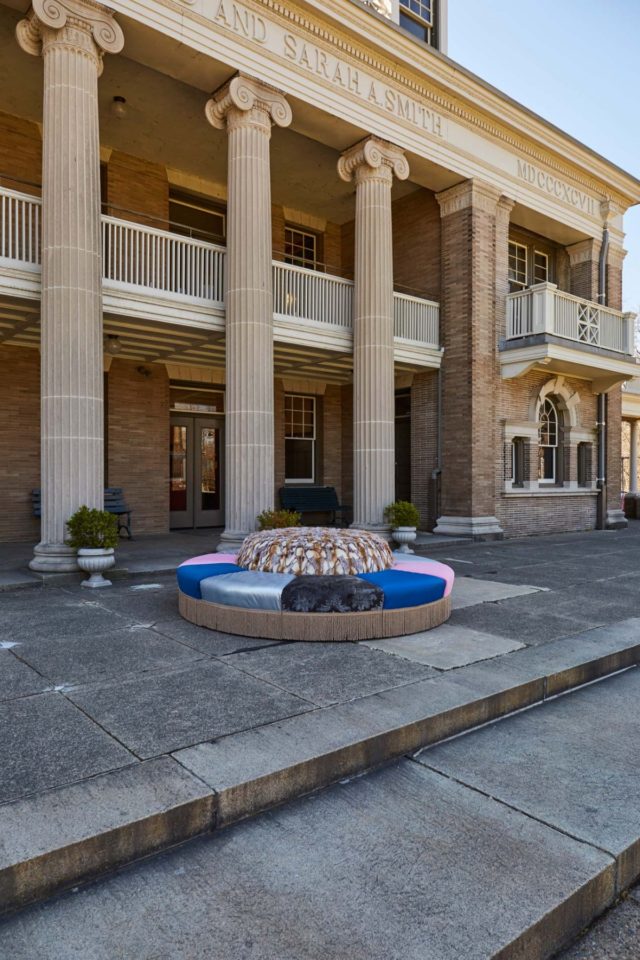 Doppelgänger (2017), Installation view at Smith Memorial Playground, Philadelphia